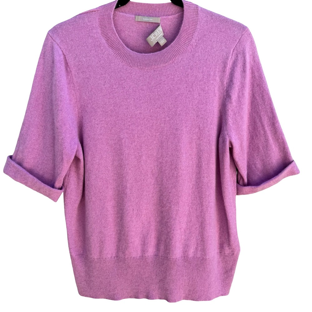 J Crew Cashmere Quiet Luxury Fair Trade Sustainable Sweater Old Money Preppy L
